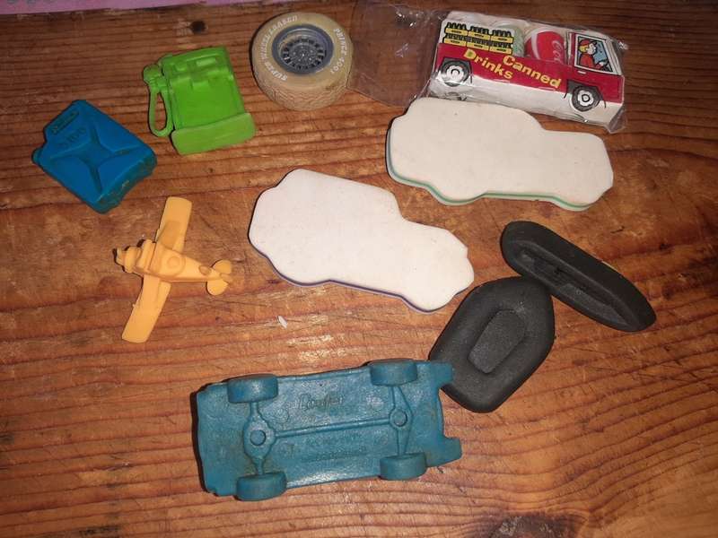 10 erasers transport series