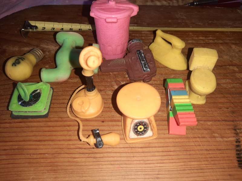 11 stunning erasers, House hold