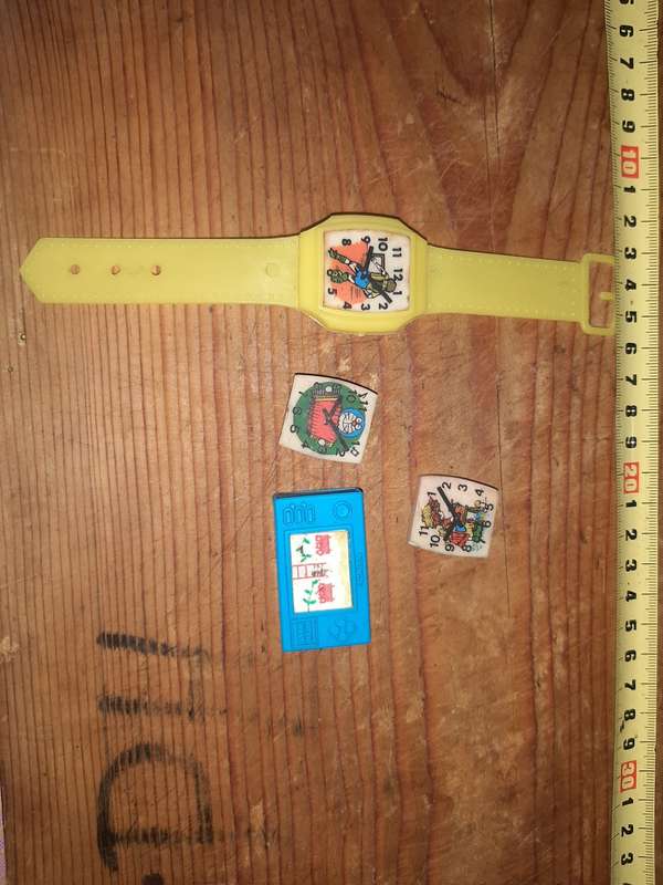 Stunning erasers, in watch strap