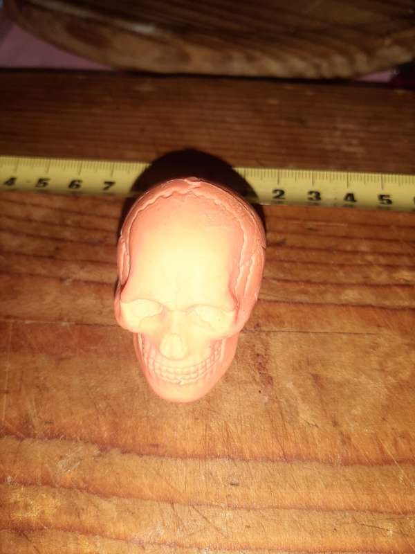 one eraser skull
