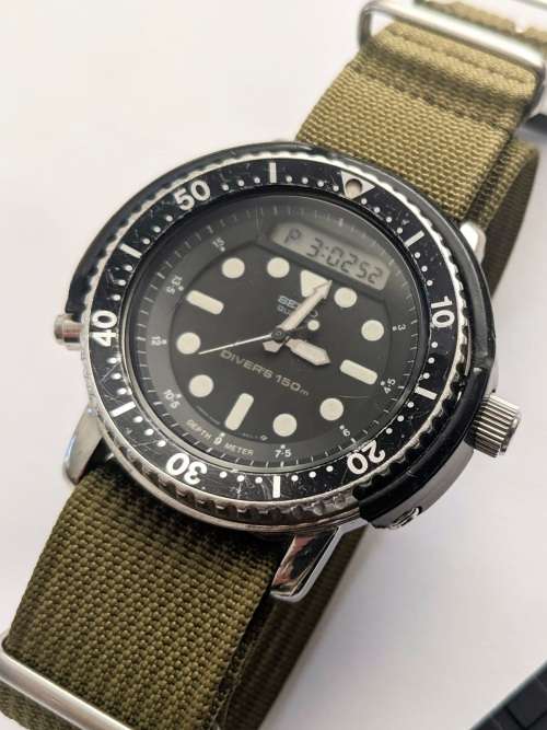 Seiko `Arnie` h558-5000 80`s dive watch