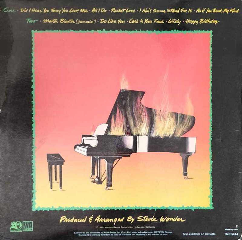 Stevie Wonder - Hotter Than July (Vintage Vinyl / LP / Record)