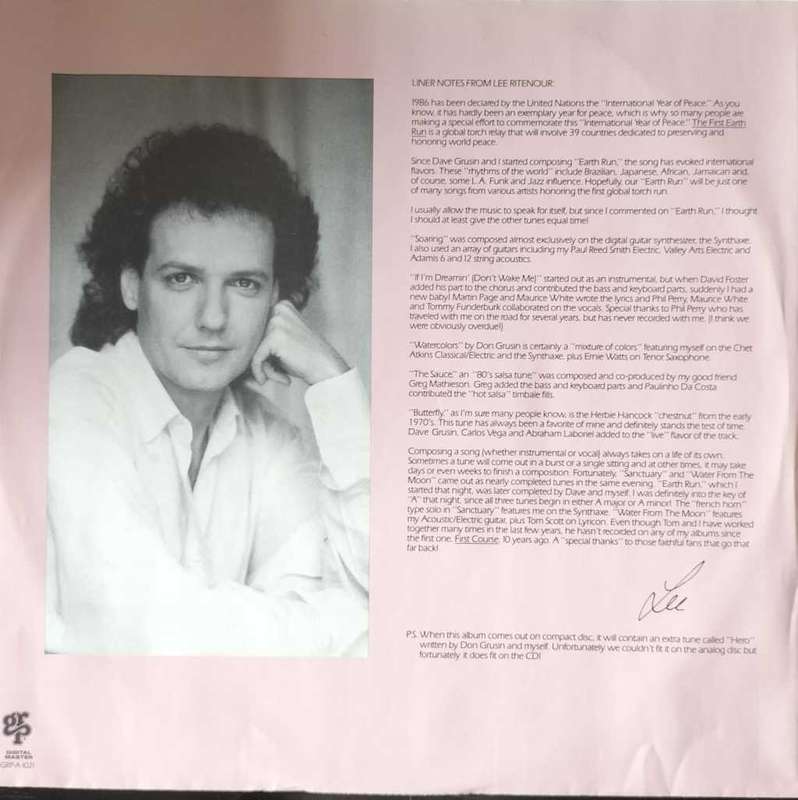 Lee Ritenour - Earth Run (Vintage Vinyl / LP / Record)
