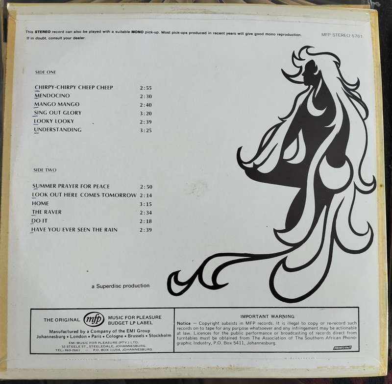 Vintage LP / Vinyl / Record - Springbok Hit Parade (No 2)