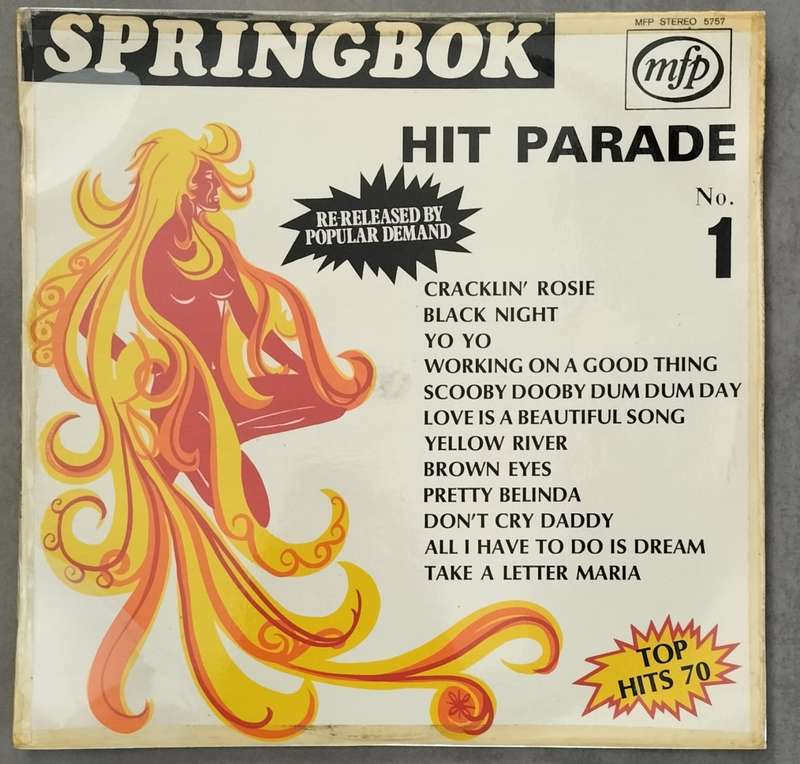 Vintage LP / Vinyl / Record - Springbok Hit Parade (No 1)