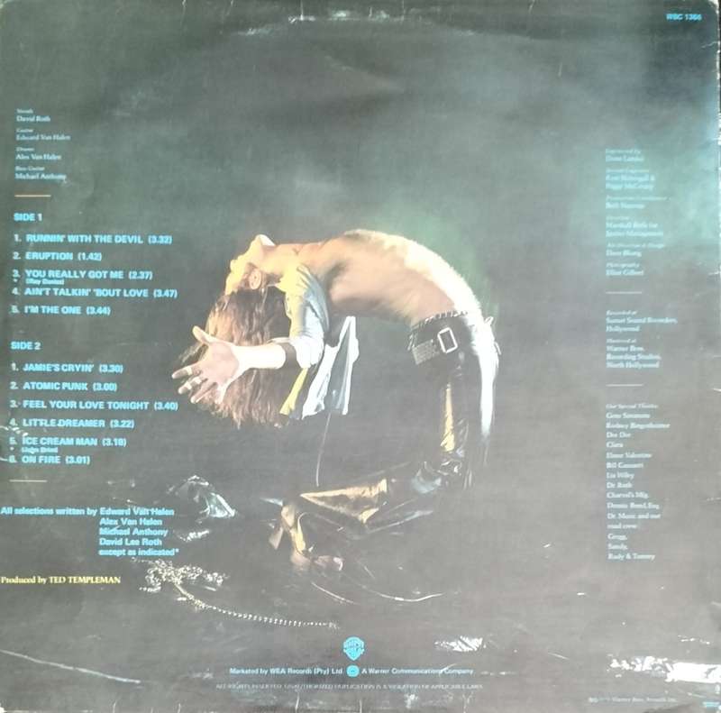 Vintage LP / Vinyl / Record - Van Halen