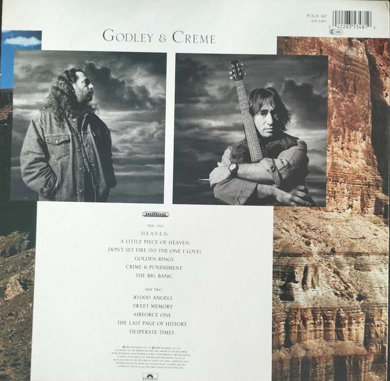 Godley and Creme - Goodbye Blue Sky (Vintage Vinyl / LP / Record)