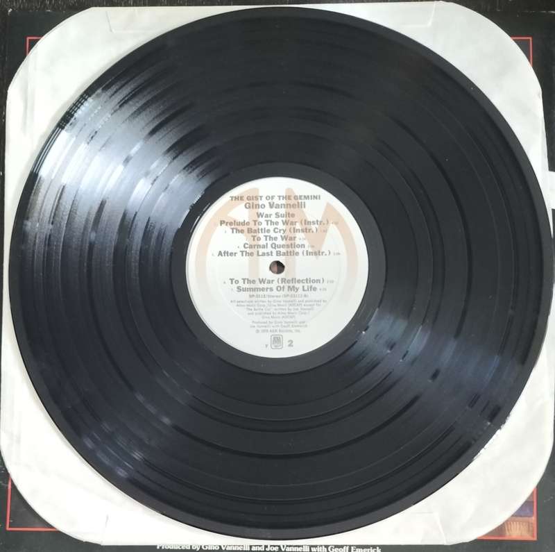Gino Vannelli - The gist of the Gemini  (Vintage Vinyl / LP / Record)