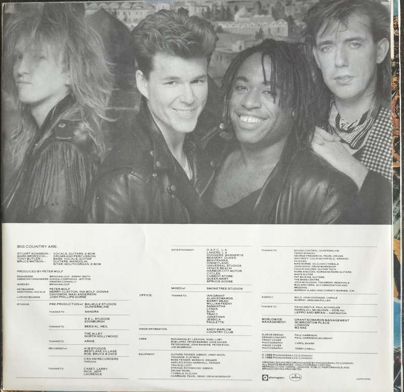 Big Country + Peace in our time (Vintage Vinyl / LP / Record)