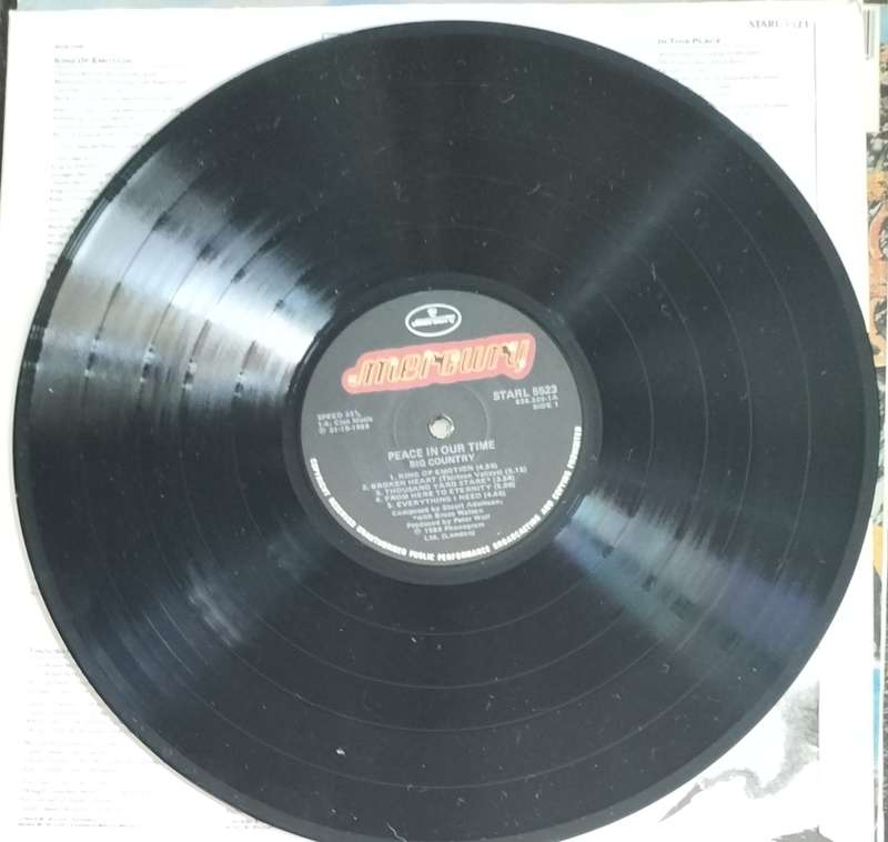 Big Country + Peace in our time (Vintage Vinyl / LP / Record)