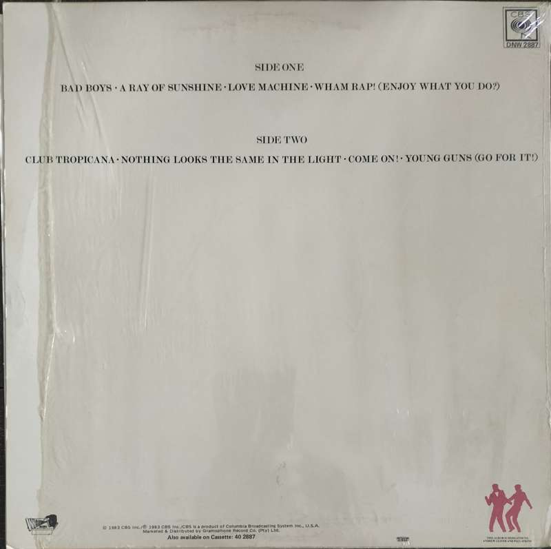 Wham - Fantastic (Vintage Vinyl / LP / Record)