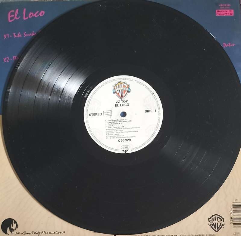 ZZ Top - El Loco (Vintage Vinyl / LP / Record)
