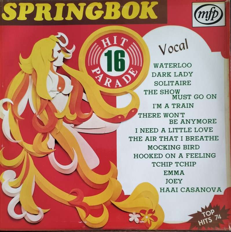 Vintage LP / Vinyl - Springbok Hit Parade (# No 16 - 1974))
