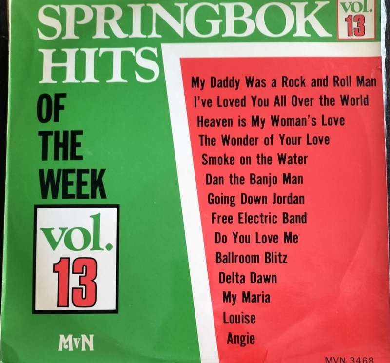 Vintage LP / Vinyl - Springbok Hits of the week (Vol 13)