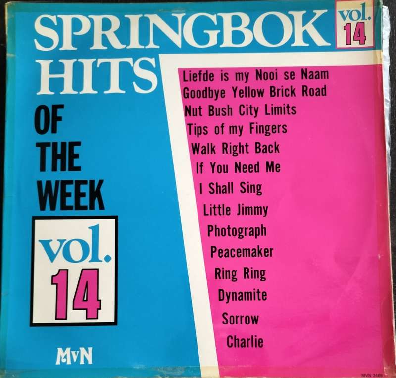 Vintage LP / Vinyl - Springbok Hits of the week (Vol 14)