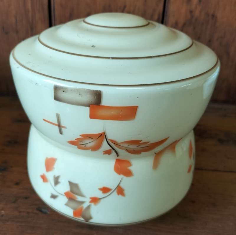 Vintage Art Deco ceiling lamp shade #4