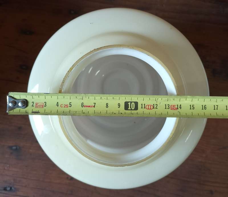Vintage Art Deco ceiling lamp shade #4