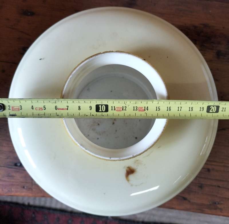 Vintage Art Deco ceiling lamp shade #5
