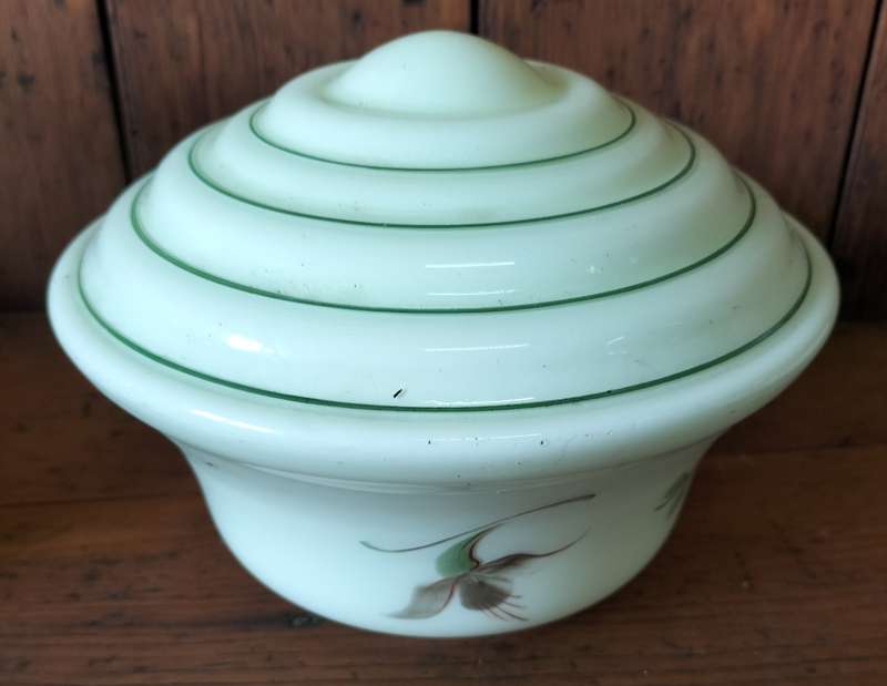 Vintage Art Deco ceiling lamp shade #7