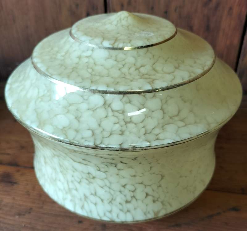 Vintage Art Deco ceiling lamp shade #9