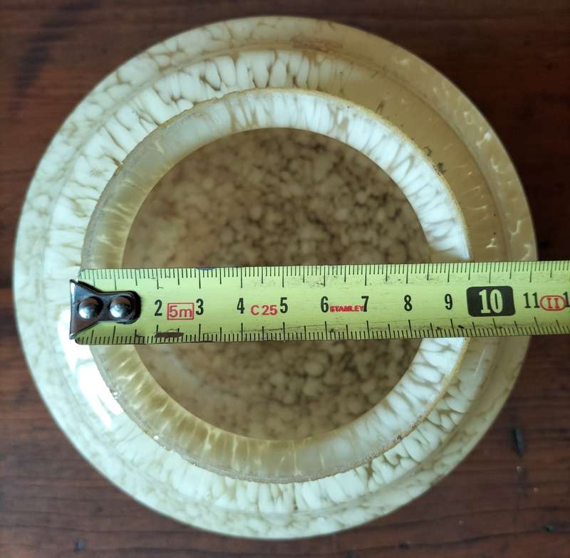 Vintage Art Deco ceiling lamp shade #9