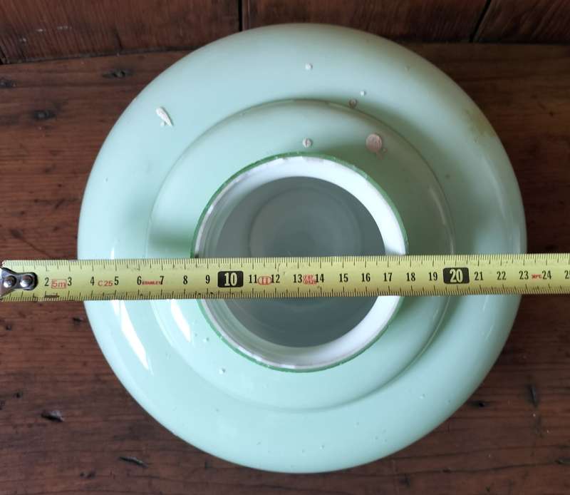 Vintage Art Deco ceiling lamp shade #12