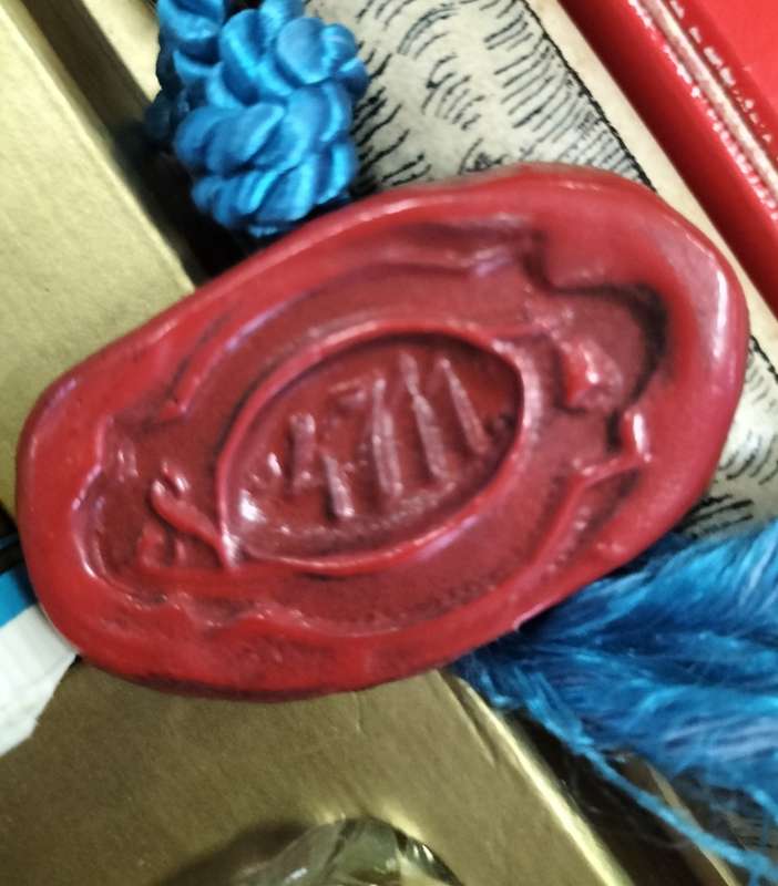 Vintage 4711 perfume and soap in original box