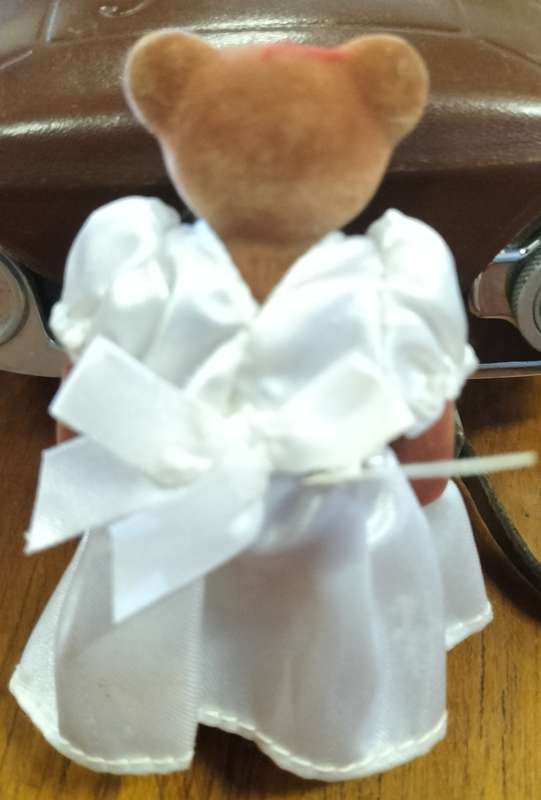 Vintage McDonalds 1999 bear with label - Wedding girl - Wendy