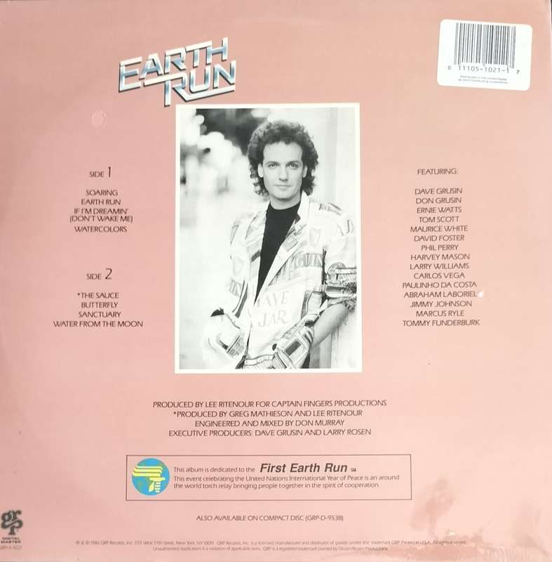 Lee Ridenour - Earth Run (Vintage LP / Vinyl / Record) - sealed