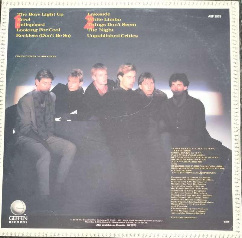 Semantics - Australian Crawl (Vintage LP / Vinyl / Record)