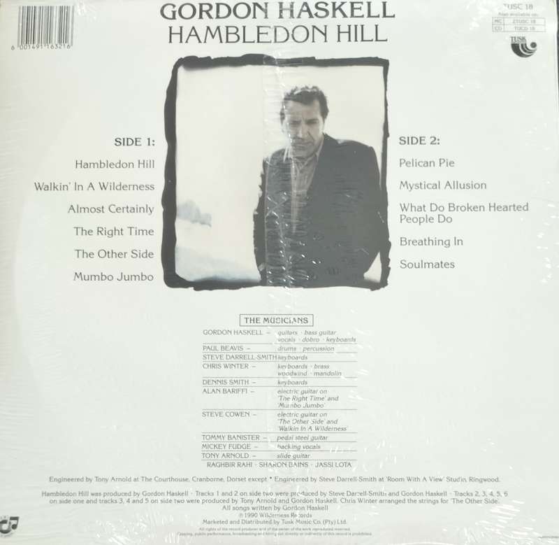 Gordon Haskell - Hambledon Hill (Vintage LP / Vinyl / Record) - sealed