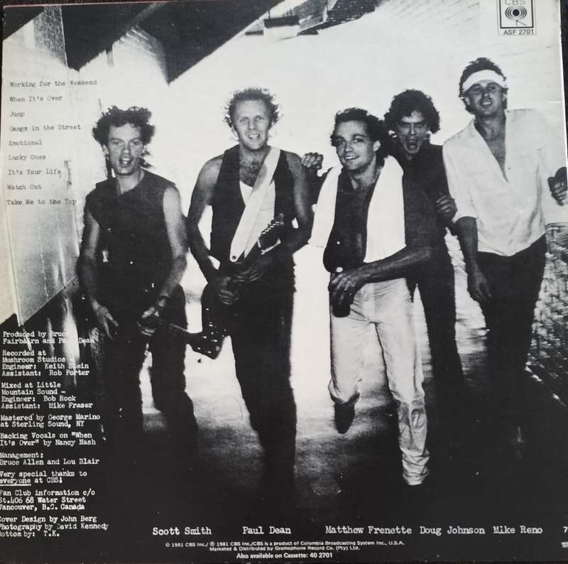 Loverboy - Get Lucky (Vintage LP / Vinyl / Record)
