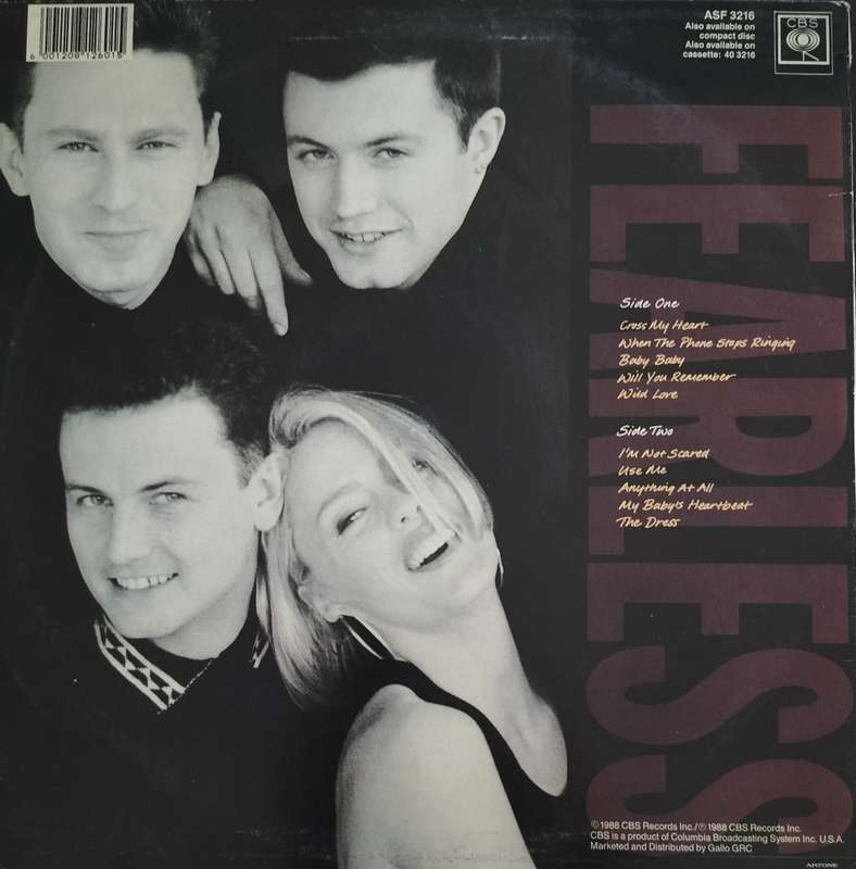 Fearless - Eight wonder (Vintage Vinyl / LP / Record)