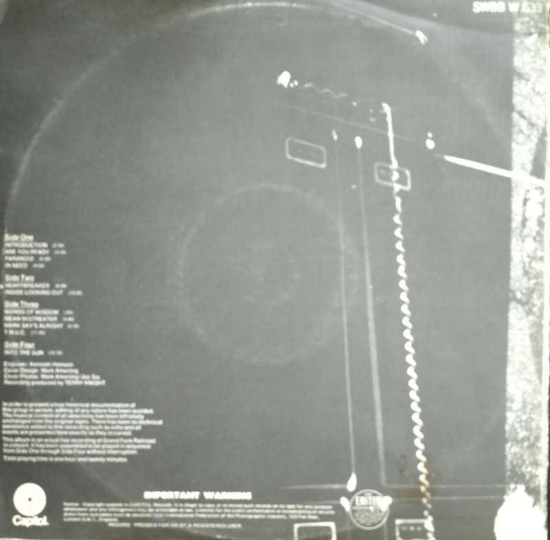 Grand Funk - Live Album - 2LP (Vintage Vinyl / LP / Record)