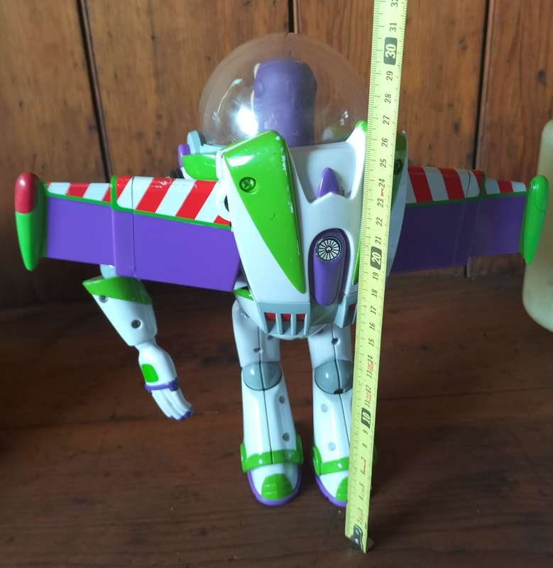 Vintage battery operated tall Buzz Lightyear