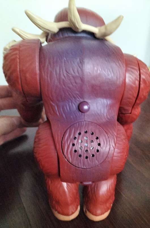 Vintage battery operated tall Gorilla