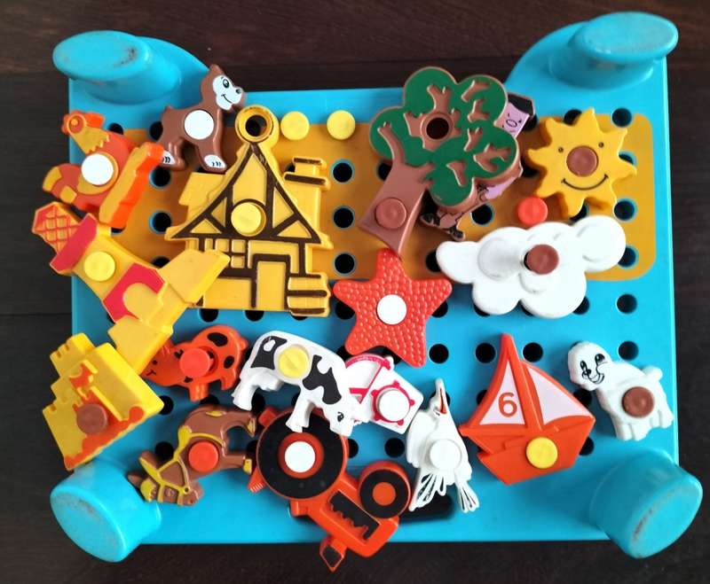 Vintage Matchbox activity centre