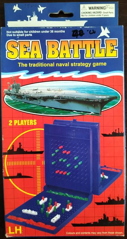 New old stock - Vintage board game - Sea Battle