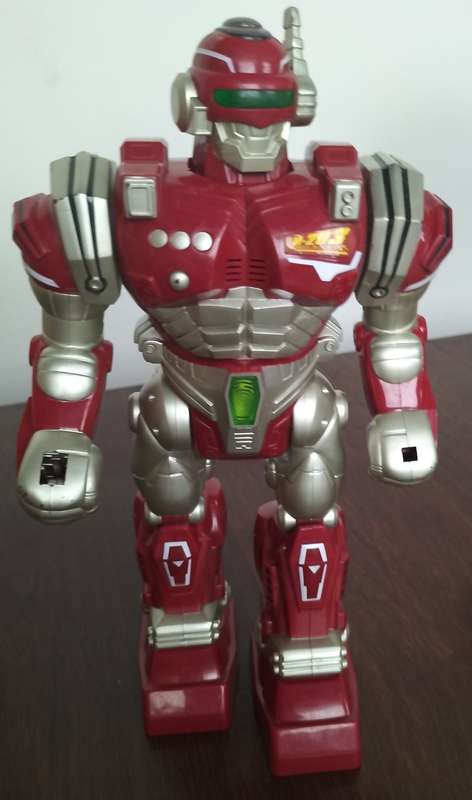 Vintage plastic battery operated Robot