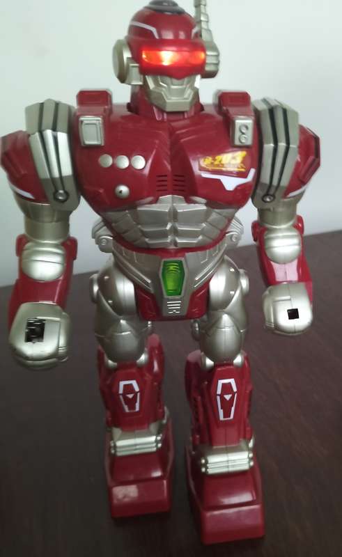 Vintage plastic battery operated Robot