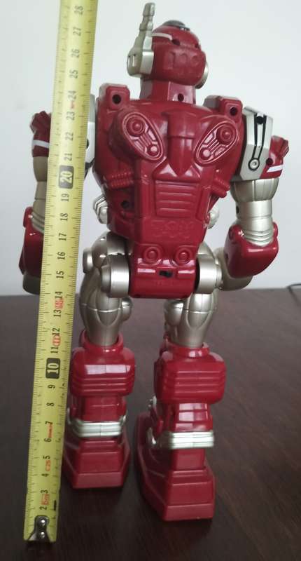 Vintage plastic battery operated Robot
