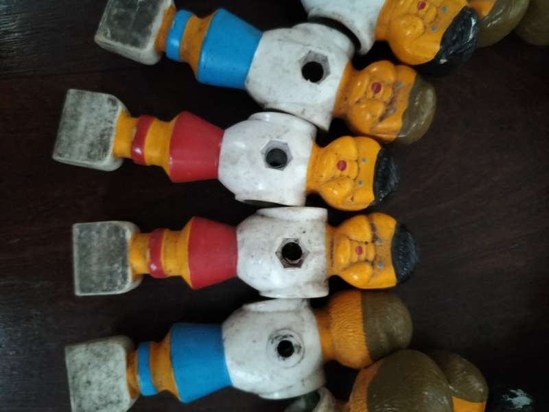 Vintage foosball men (Old style x 18)