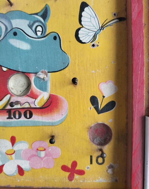 Vintage desk pinball