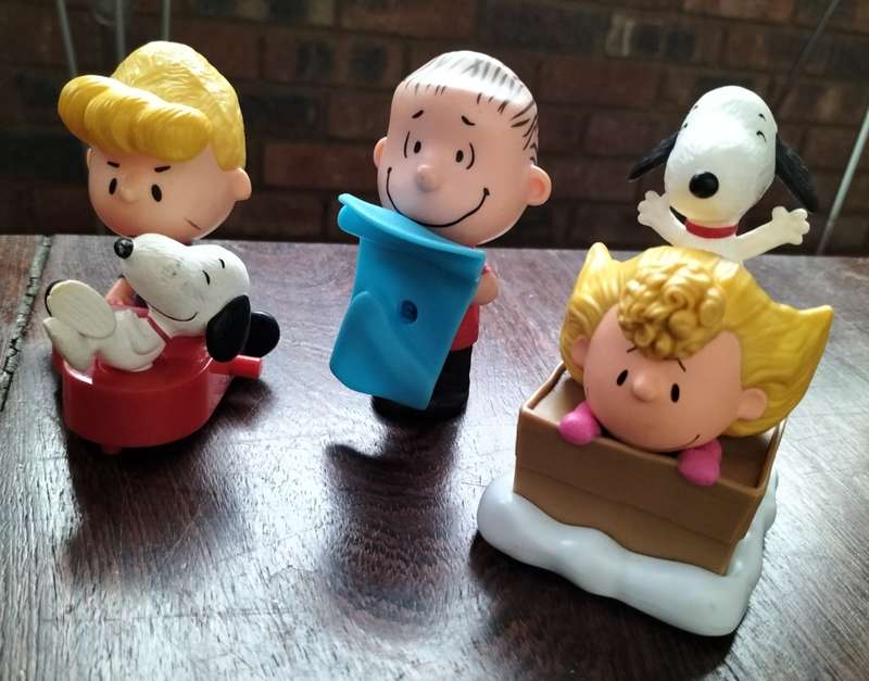 McDonalds Happy Meal figures (x 3)