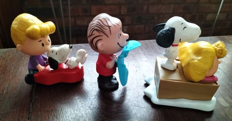 McDonalds Happy Meal figures (x 3)
