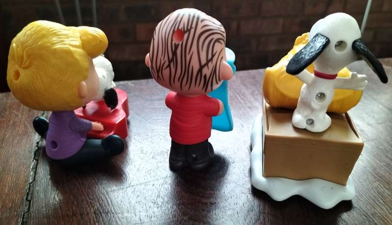 McDonalds Happy Meal figures (x 3)
