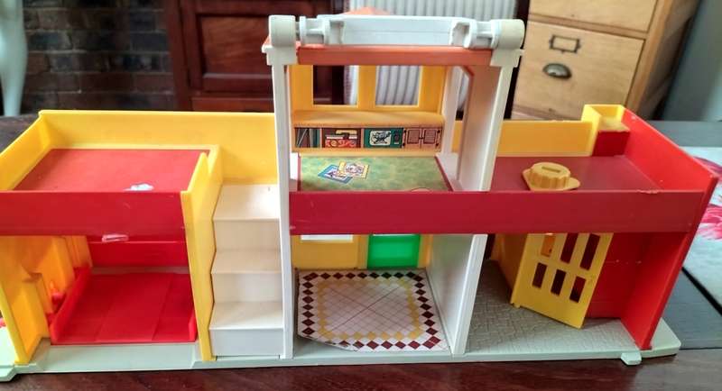 Vintage Fisher Price Play Family Village