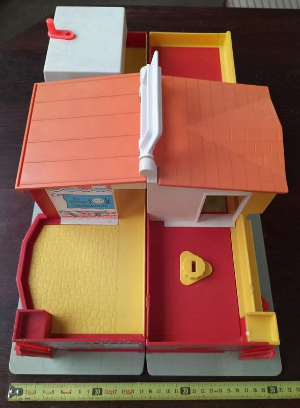 Vintage Fisher Price Play Family Village