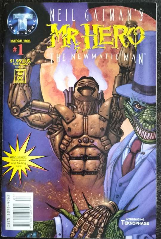 Vintage Comic book - Mr Hero (The newmaticman) - Nr1