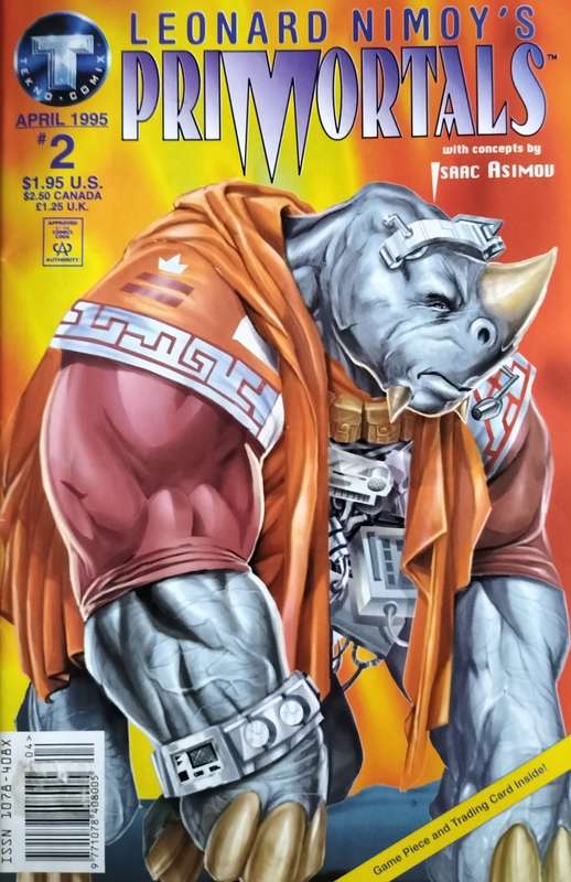 Vintage Comic book (Tekno Comics) - Primortals #2